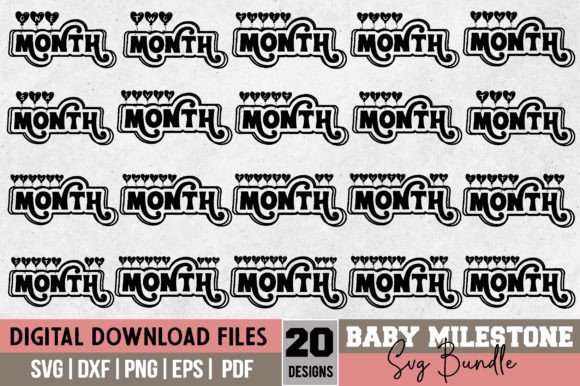 Download Baby Milestone Svg Bundle - Milestone svg bundle Collection