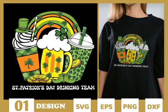 Download St Patricks Day Drinking Team SVG - Premium Resources