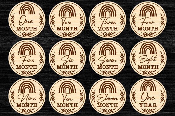 Download Baby Monthly Milestone Svg Bundle - Milestone svg bundle Collection