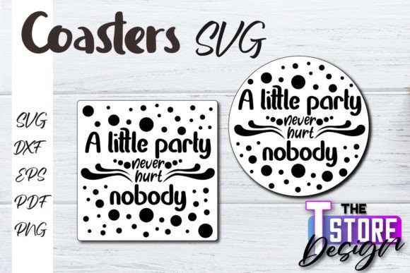 Download Coasters SVG Bundle | Round Coaster SVG - Coaster Collection