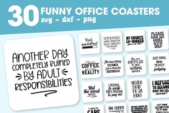 Download Coaster Svg | Funny Office Coasters - Coaster Collection